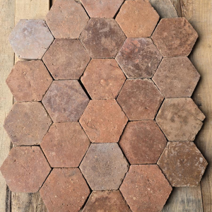Antique 18th-century terracotta tiles - 22 m²