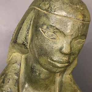 PAUL BAEKE 'Maternity' Woman & Child, Modernist sculpture, 1958