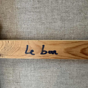 Michel MERCIE « De bar» schilderij, olie op doek, eind 20e eeuw