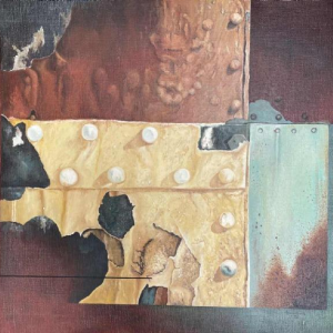 Hermann FRA
 te identificeren gedateerd 1986 hst 60x90 cm Hermann FRA
 te identificeren gedateerd 1986 hst 60x90 cm