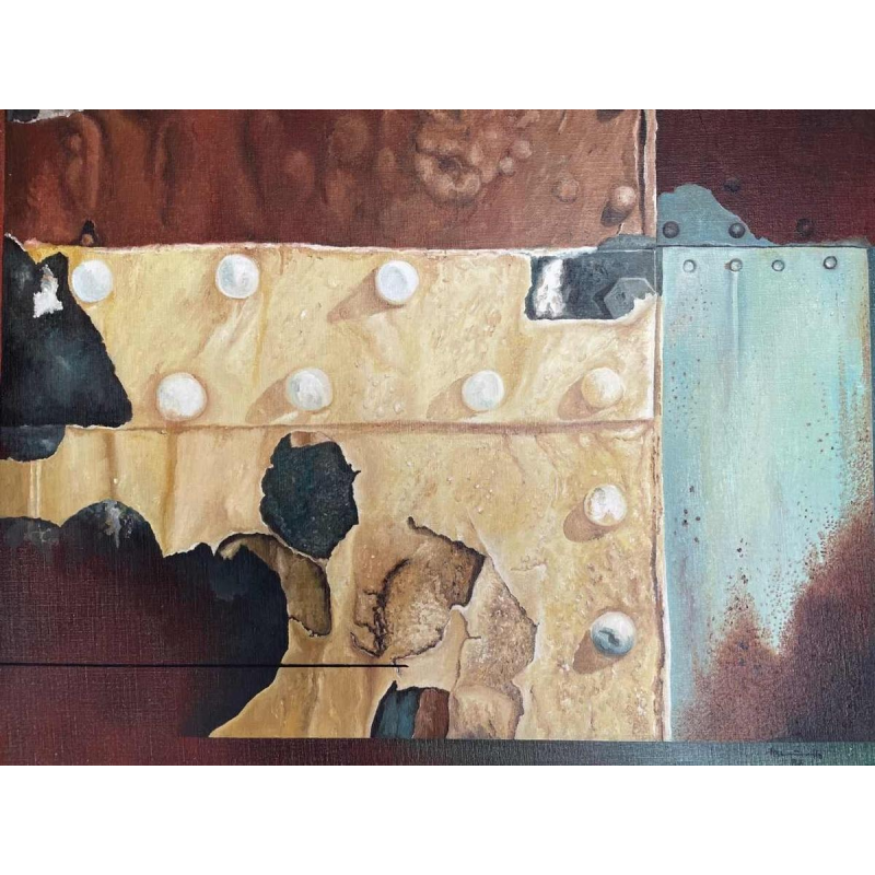 Hermann FRA
 à identifier datée 1986 hst 60x90 cm Hermann FRA
 à identifier datée 1986 hst 60x90 cm