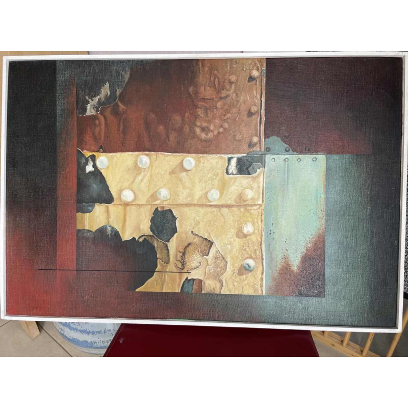 Hermann FRA
 à identifier datée 1986 hst 60x90 cm Hermann FRA
 à identifier datée 1986 hst 60x90 cm