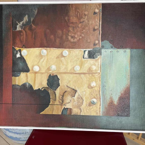 Hermann FRA
 to be identified dated 1986 hst 60x90 cm Hermann FRA
 to be identified dated 1986 hst 60x90 cm