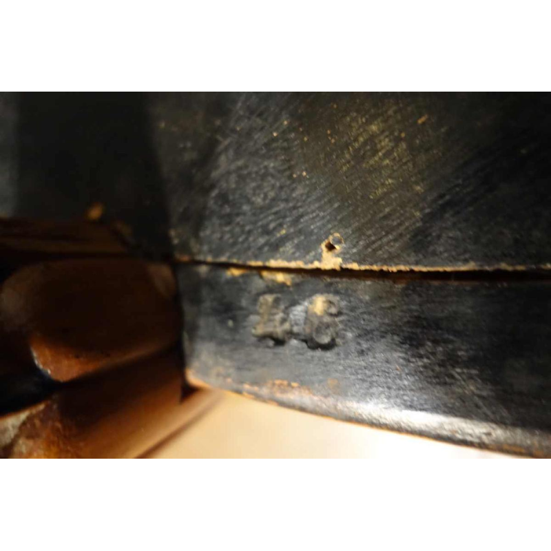 Art Deco ovale bijzettafel, ingelegd ster, Stijl Sue & Mare Circa 1920