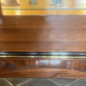 Art Deco display cabinet/bookcase in rosewood, ca 1930