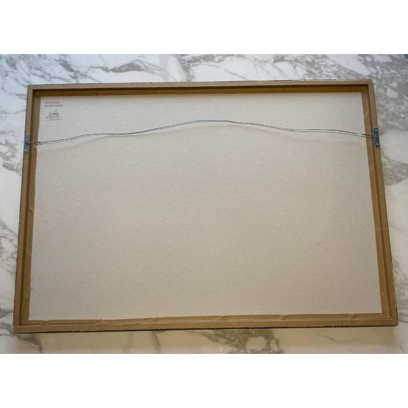 Gustave Camus “Paar personages” kleurenlitho genummerd 129/145, 20e eeuw