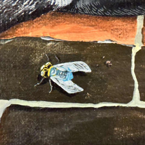 Marie-Louise BATARDY « Mes 3 chats » peinture huile sur toile