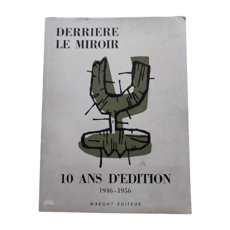 Derrière Le Miroir n° 92-93, catalogue “Dix ans d’édition“ Paris, Editions Maeght, 1956