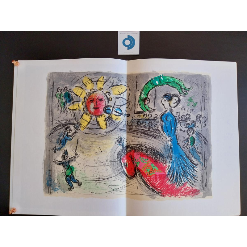 CHAGALL Marc, Behind the Mirror No. 235, Parijs, Éditions Maeght 1979