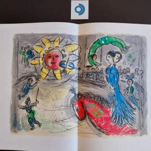 CHAGALL Marc, Behind the Mirror No. 235, Parijs, Éditions Maeght 1979