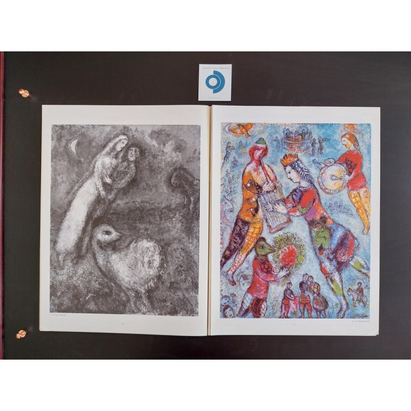 CHAGALL Marc, Behind the Mirror No. 235, Paris, Éditions Maeght 1979