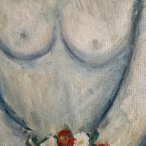 Marcel HOCQ « La promise » peinture huile sur toile