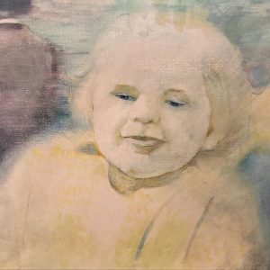 Lilian Van Damme - Indoctrinatie - Endoctrinement - peinture huile sur toile 1977 Lilian Van Damme - Indoctrinatie - Endoctrinement - peinture huile sur toile 1977