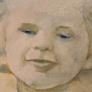 Lilian Van Damme - Indoctrinatie - Endoctrinement - peinture huile sur toile 1977 Lilian Van Damme - Indoctrinatie - Endoctrinement - peinture huile sur toile 1977