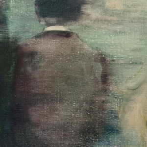 Lilian Van Damme - Indoctrinatie - Endoctrinement - peinture huile sur toile 1977 Lilian Van Damme - Indoctrinatie - Endoctrinement - peinture huile sur toile 1977