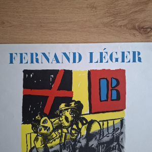Fernand LEGER - La Ville - Affiche lithographique (d'après), Mourlot impression 1959 Fernand LEGER - La Ville - Affiche lithographique (d'après), Mourlot impression 1959