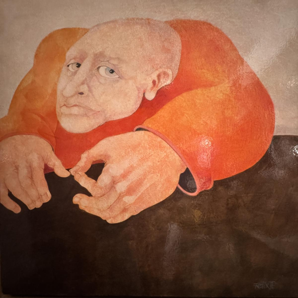 Jean-Pierre FÉLIX tableau huile sur panneau