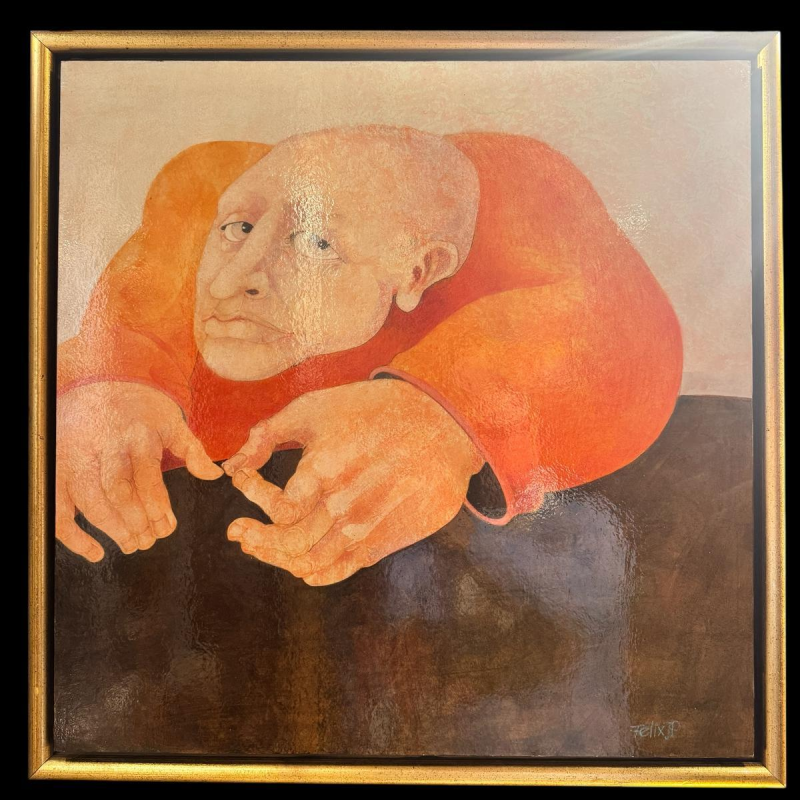 Jean-Pierre FÉLIX tableau huile sur panneau Jean-Pierre FÉLIX tableau huile sur panneau
