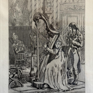 Félicien ROPS avec le pseudo P. Niederkorn « L’ariette » 1874 Félicien ROPS avec le pseudo P. Niederkorn « L’ariette » 1874