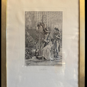 Félicien ROPS avec le pseudo P. Niederkorn « L’ariette » 1874 Félicien ROPS avec le pseudo P. Niederkorn « L’ariette » 1874