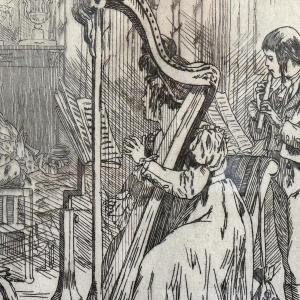 Félicien ROPS avec le pseudo P. Niederkorn « L’ariette » 1874 Félicien ROPS avec le pseudo P. Niederkorn « L’ariette » 1874