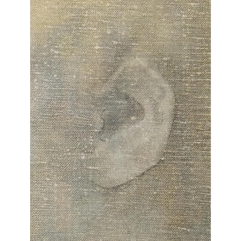 Lilian Van Damme "Indoctrinatie 2" schilderij op doek, 1977 Lilian Van Damme "Indoctrinatie 2" schilderij op doek, 1977