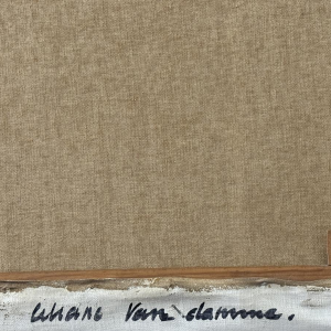 Lilian Van Damme "Indoctrinatie 2 - Endoctrinement 2» peinture sur toile, 1977 Lilian Van Damme "Indoctrinatie 2 - Endoctrinement 2» peinture sur toile, 1977