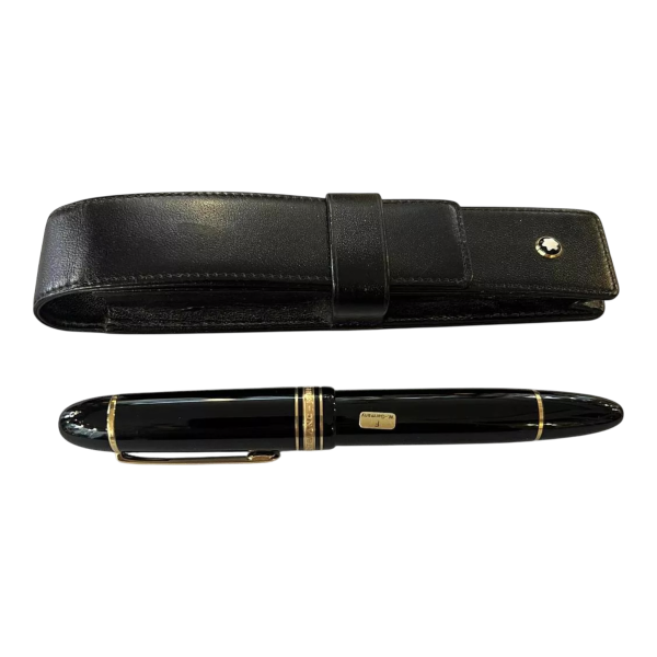 MONTBLANC - Stylo plume modèle « Meisterstück 149 doré »