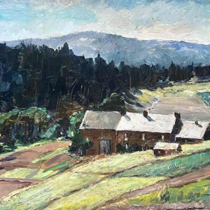 Marcel De LINCÉ « Paysage » huile sur panneau Marcel De LINCÉ « Paysage » huile sur panneau