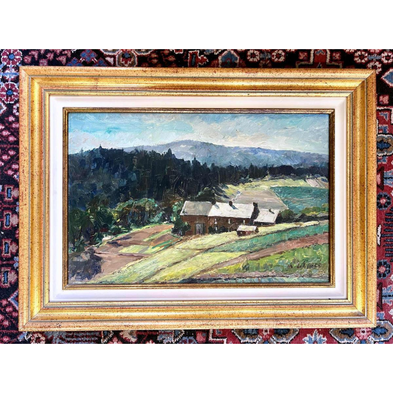 Marcel De LINCÉ « Paysage » huile sur panneau Marcel De LINCÉ « Paysage » huile sur panneau