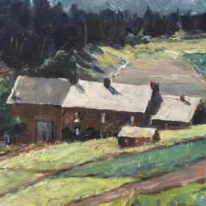 Marcel De LINCÉ “Landscape” oil on panel Marcel De LINCÉ “Landscape” oil on panel