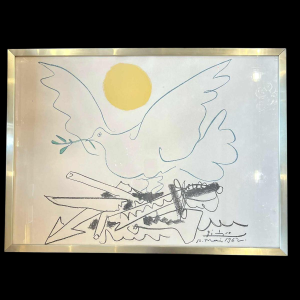 Pablo PICASSO lithograph “The Dove of the Future” 1962 Pablo PICASSO lithograph “The Dove of the Future” 1962