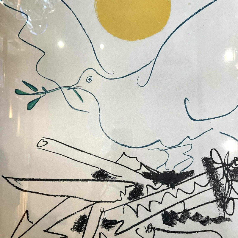 Pablo PICASSO lithograph “The Dove of the Future” 1962 Pablo PICASSO lithograph “The Dove of the Future” 1962