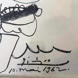 Pablo PICASSO lithographie «La Colombe de l’avenir» 1962 Pablo PICASSO lithographie «La Colombe de l’avenir» 1962