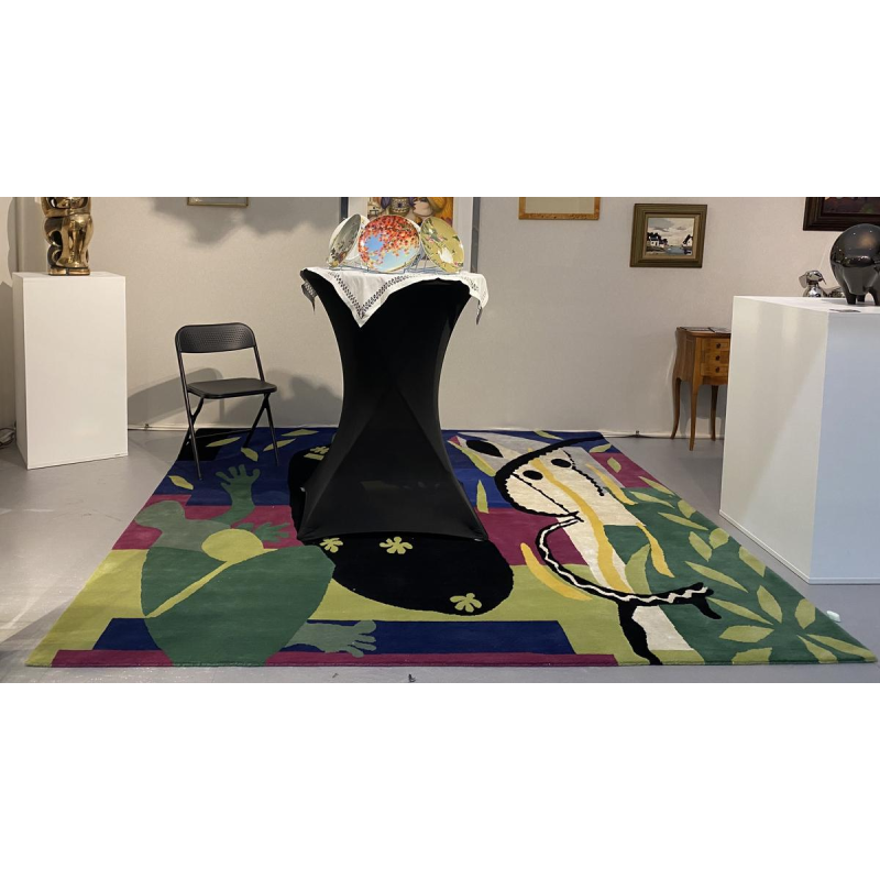 Tapis contemporain, inspiré de Matisse