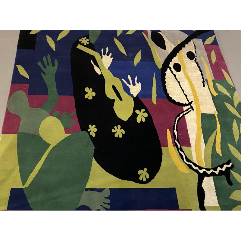 Hedendaags tapijt, geïnspireerd door Matisse