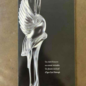 Igor Carl FABERGÉ / Franklin Mint «Les Colombes des neiges» chandelier en cristal Igor Carl FABERGÉ / Franklin Mint «Les Colombes des neiges» chandelier en cristal