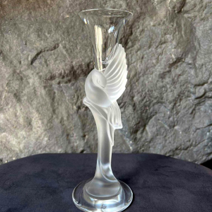 Igor Carl FABERGÉ / Franklin Mint “The Snow Doves” crystal candlestick Igor Carl FABERGÉ / Franklin Mint “The Snow Doves” crystal candlestick