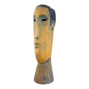 Katarzyna Nowak, sculpture en terre cuite polychrome, vers 2005