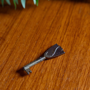 Meuble de rangement vintage sur roulettes