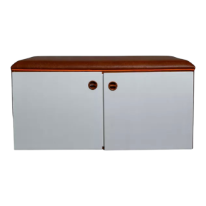 Vintage bench storage unit, 20th century