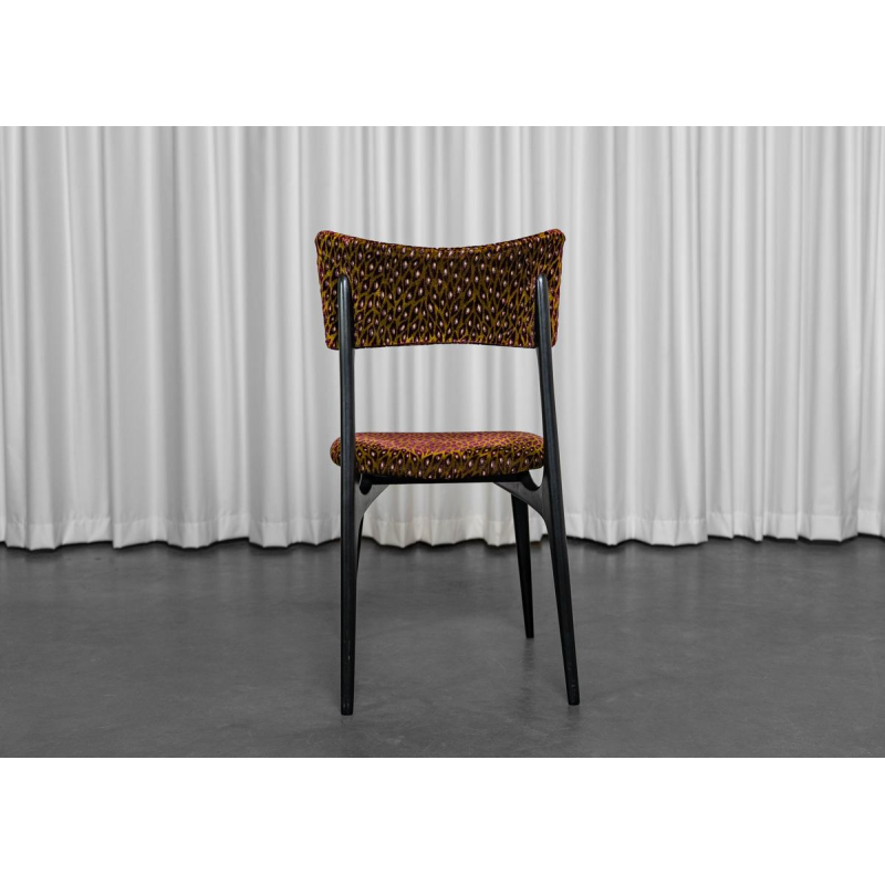 Set van 4 modernistische stoelen in de stijl van Alfred Hendrickx, 20e eeuw Set van 4 modernistische stoelen in de stijl van Alfred Hendrickx, 20e eeuw