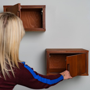Set of 2 vintage floating nightstands Set of 2 vintage floating nightstands