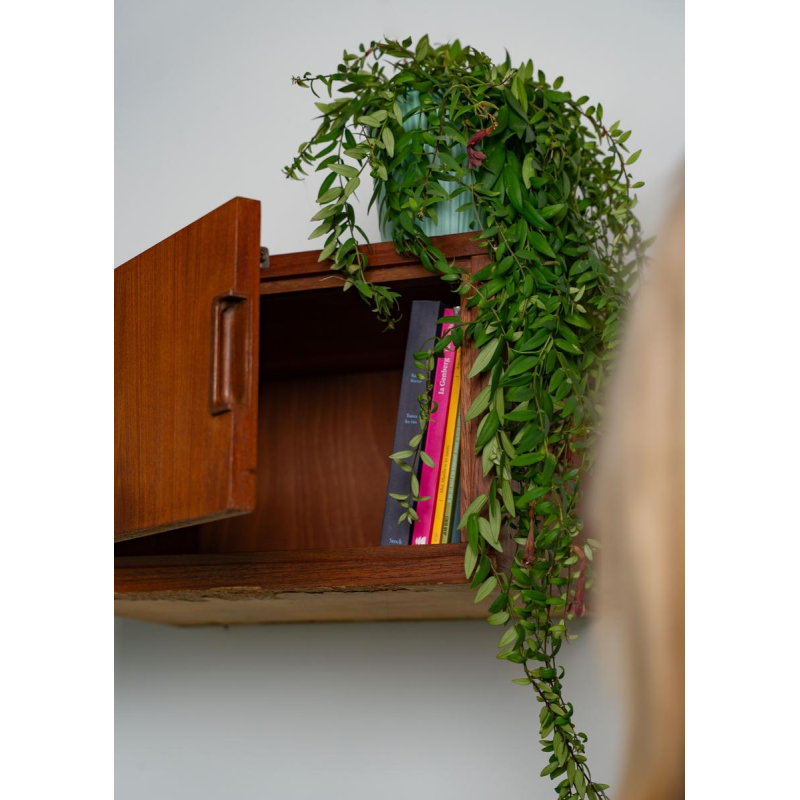 Set van 2 vintage zwevende nachtkastjes Set van 2 vintage zwevende nachtkastjes