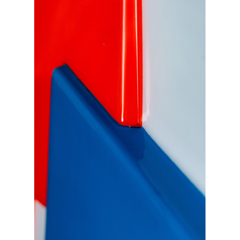 Plaque de boite lumineuse publicitaire Elf, 1967 Plaque de boite lumineuse publicitaire Elf, 1967