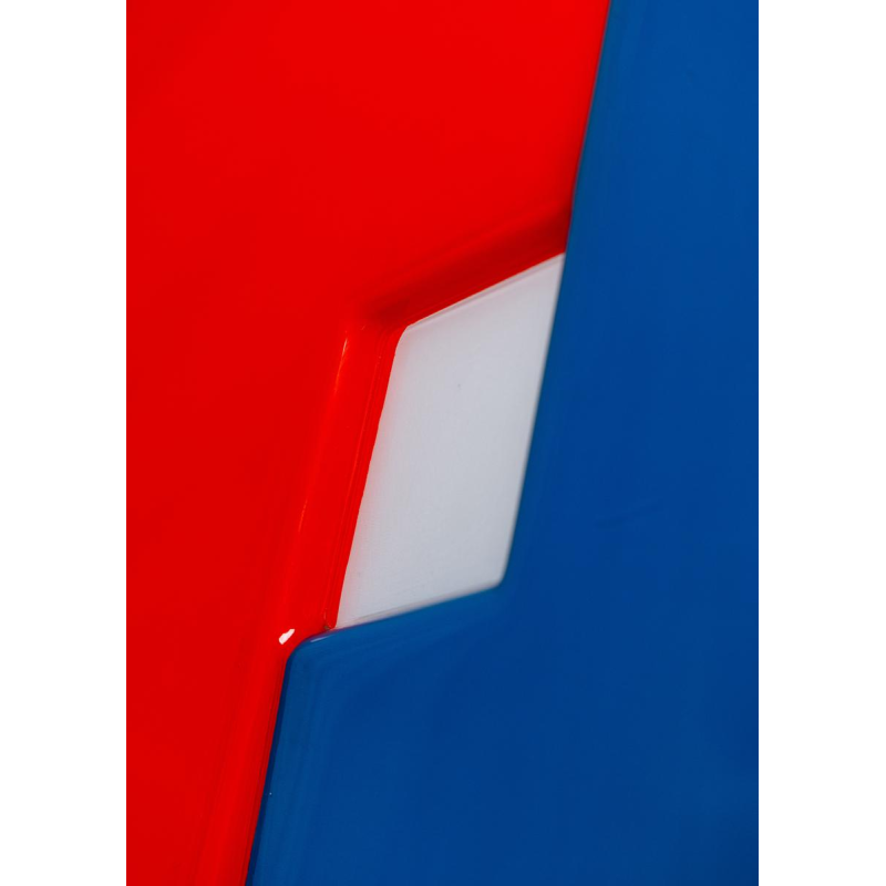 Plaque de boite lumineuse publicitaire Elf, 1967 Plaque de boite lumineuse publicitaire Elf, 1967