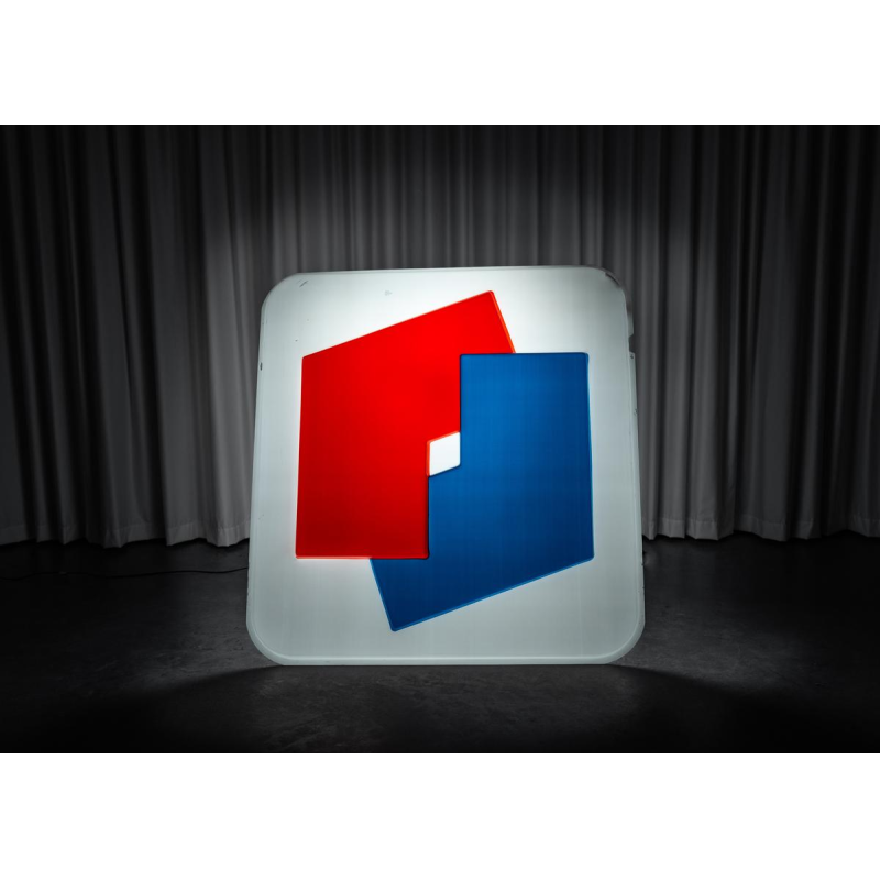 Elf advertising light box sign, 1967 Elf advertising light box sign, 1967