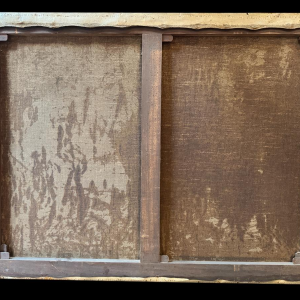 Auguste DANDOY “Jonge vissers aan de oevers van de Lesse?” 1892, olieverf op doek, 60 x 80 cm Auguste DANDOY “Jonge vissers aan de oevers van de Lesse?” 1892, olieverf op doek, 60 x 80 cm