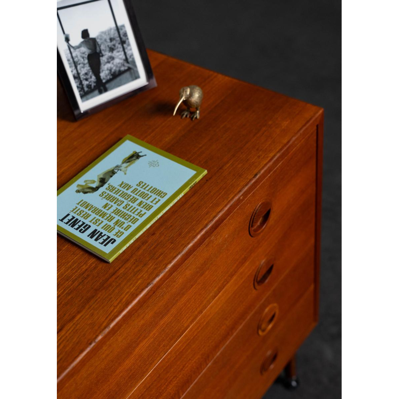 Rud Thygesen & Johnny Sørensen for HG Furniture, teak chest of drawers, Denmark, 1960 Rud Thygesen & Johnny Sørensen for HG Furniture, teak chest of drawers, Denmark, 1960