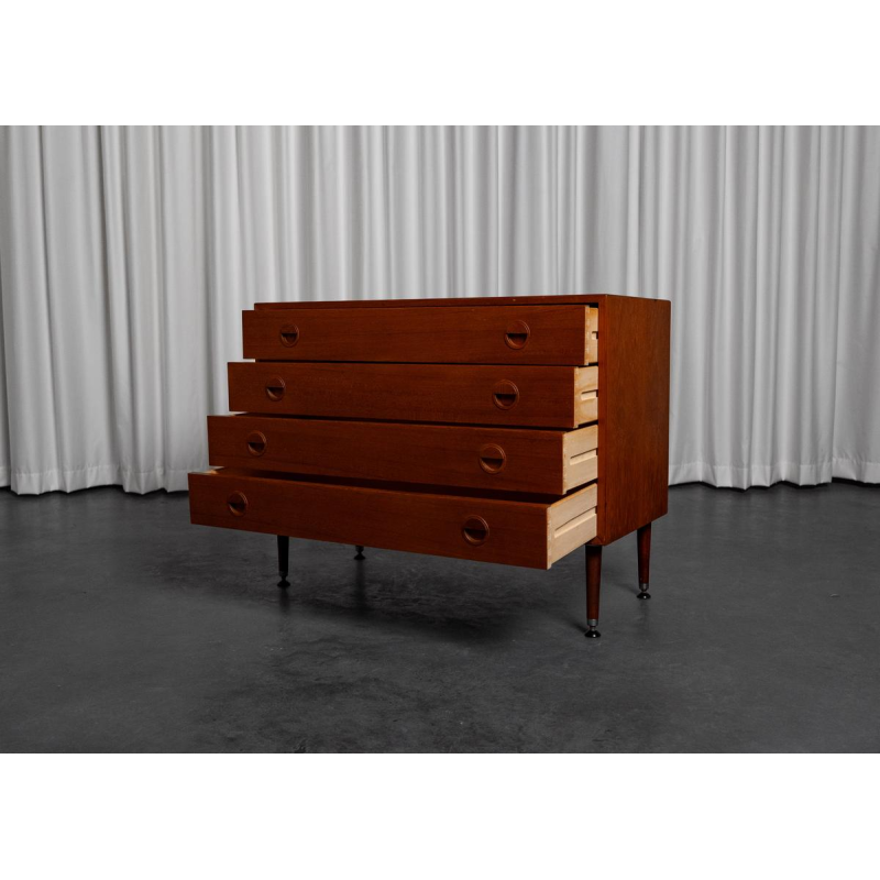 Rud Thygesen & Johnny Sørensen for HG Furniture, teak chest of drawers, Denmark, 1960 Rud Thygesen & Johnny Sørensen for HG Furniture, teak chest of drawers, Denmark, 1960